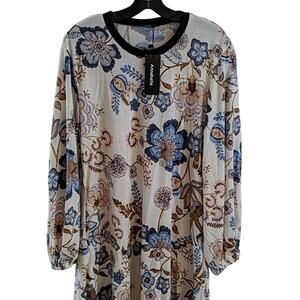 NWT Annabelle Floral Knit Dress, L